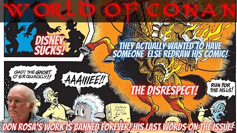 Don Rosa's Work Is Banned Forever! The Disrespect!