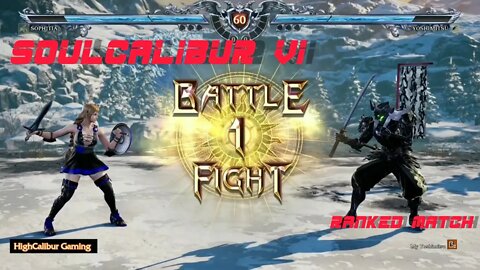 SoulCalibur VI: Sophitia vs. Yoshimitsu (My Yoshimitsu) Ranked Match