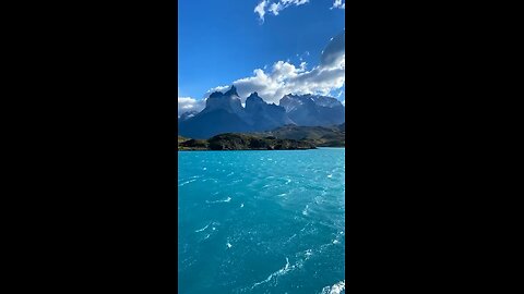 Lake Pehoé, Patagonia, Chile