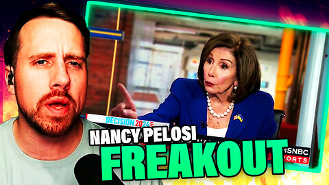 INSANE: Nancy Pelosi MAJOR MELTDOWN Caught on Camera | Elijah Schaffer