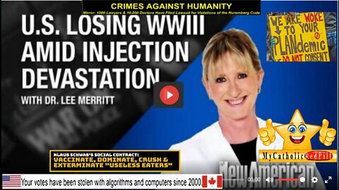 Alex Newman with Dr. Lee Merritt: Devastation is Coming to the USA in the Wake of Vax Genocide