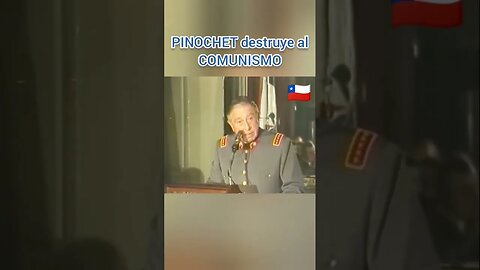 PINOCHET LEYENDA HAY QUE PENSAR PRIMERO EN LA PATRIA Y DESPUÉS VER. #50años #verdadhistorica