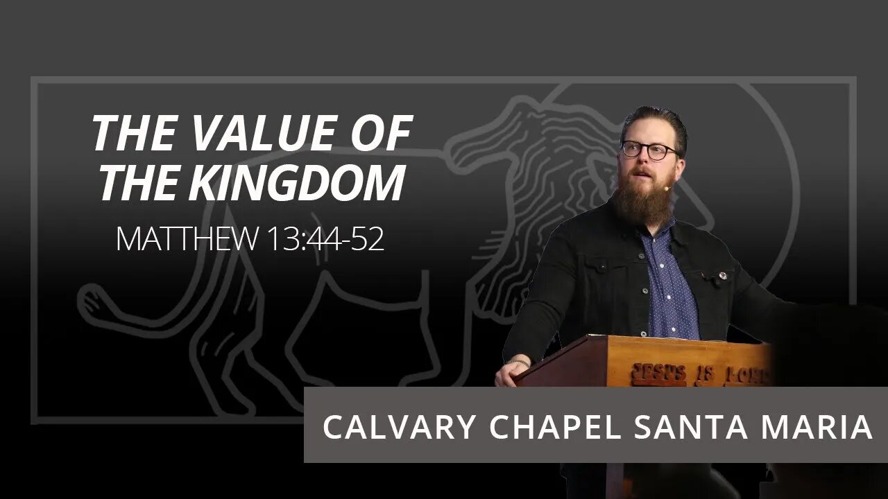 Matthew 13 44 52 Pastor Conor Berry