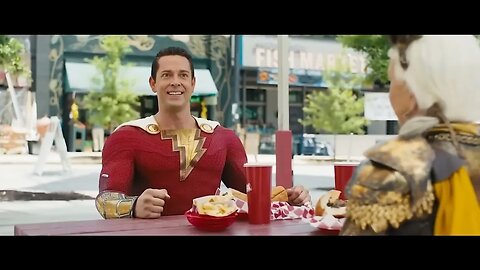 SHAZAM 2 FURY OF THE GODS "Shazam Meets Wonder Woman" (4K ULTRA HD) 2023