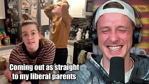 Woke parents lose it after son says he's straight | TRY NOT TO LAUGH #107