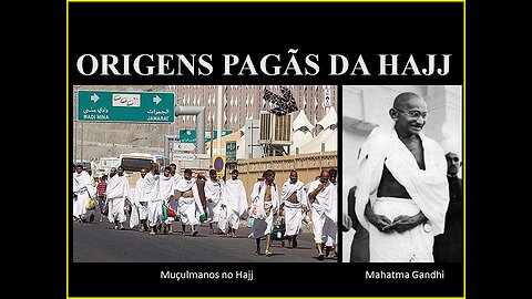 92(h) Peregrinacao islâmica a Meca (Hajj) é um RITUAL PAGÃO