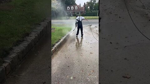 Pressure Wash Long Island ,Matt on the turbo nozzle Garden City, NY