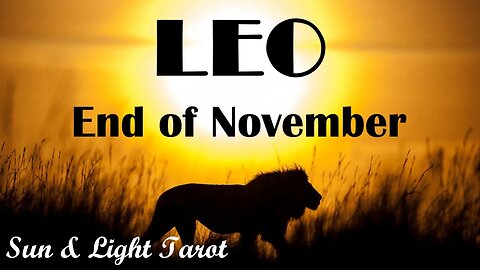 Leo🦁♌ Undying Love Leo!❤️‍🔥 Miracles Are Happening Even Though You May Not See It!💫 End of Nov 2023