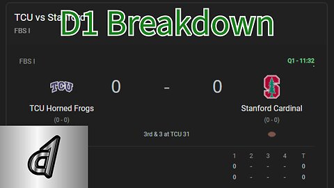 TCU Takes on Stanford