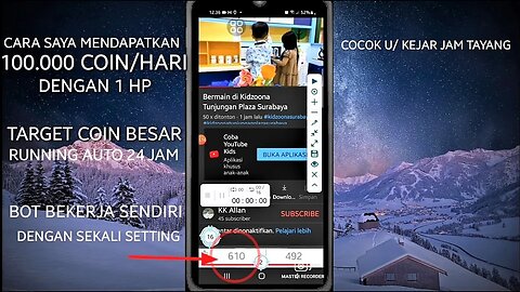 Unlimited Coin u channel apk 2022: CARA MENDAPATKAN 100.000 COIN PER HARI | DENGAN BOT DI HP