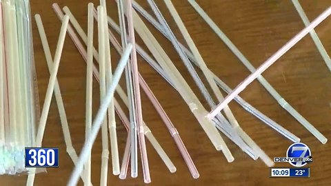 Colorado legislature considers a move to regulate plastic straws in restaurants