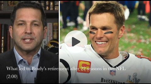 What led to Brady's retirement after 22 seasons in the NFL