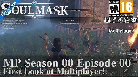 Soulmask EA 2024 MP (Season 00 Episode 00) First Look at Multiplayer!