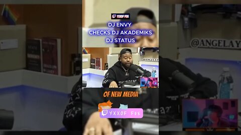 #RECAPS - DJ ENVY CHECKING DJ AKADEMIKS DJ STATUS! Highlight #60 #Shorts