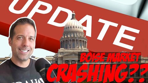 Is the Boise Idaho housing market really in trouble? Is it CRASHING? We have a Market update for you