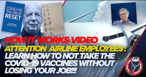 Want to How It Works | Join the Airline Injunction Action Against the COVID-19 Vaccine Mandate!!!