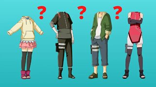 Adivinhe o Personagem de BORUTO Pela Roupa - 10 Personagens Boruto - Quiz Boruto