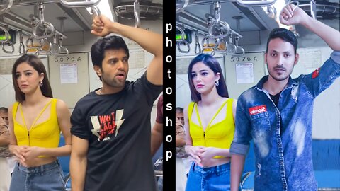 Ananya Pandey Vijay Deverakonda Liger Movie Artwork