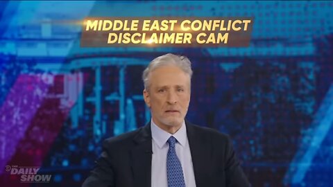 John Stewart On US Middle Eastern Policy