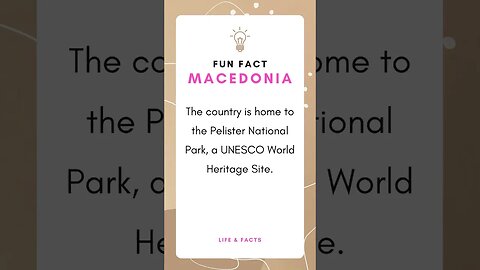 Fun Facts Macedonia