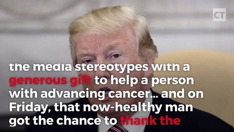 Man Couldn't Afford Chemo, Then He Got A Letter From Trump