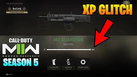 MW2 Season 5 INSANE XP and MAX Weapon Level Glitch (Modern Warfare 2 + Warzone)