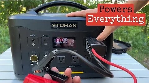 Vtoman Jump 1500 Power Station - Best Portable Solar Generator?