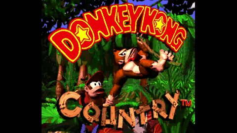 Donkey Kong Country - Full Playthrough - SNES 1994