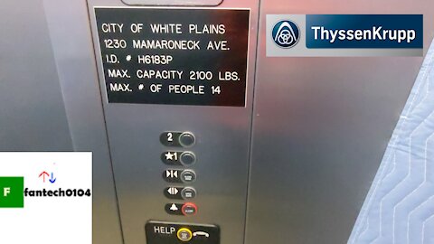 Thyssenkrupp Hydraulic Elevator @ 1230 Mamaroneck Avenue - White Plains, New York