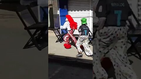 DANÇARINOS SUPER NINJAS DA CARRETA DA ALEGRIA FURACÃO, DANÇANDO FOFÃO, O MÁSKARA, BEN10 E PATATI