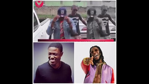 throwback freestyle video of Burna Boy and Vector tha Viper