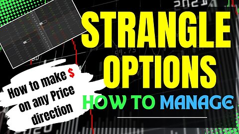 HOW TO MANAGE STRANGLE OPTIONS l How do I Manage it?