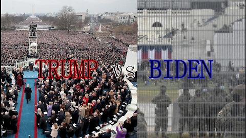 TRUMP vs BIDEN (Crowd Size)