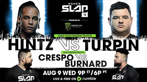 Power Slap 4: Hintz vs Turpin Main Card