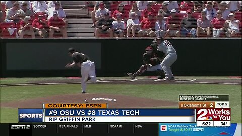 OSU Drops Game 1 to Texas Tech 8-6