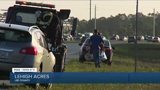 Motorcycle crash in Lehigh Acres