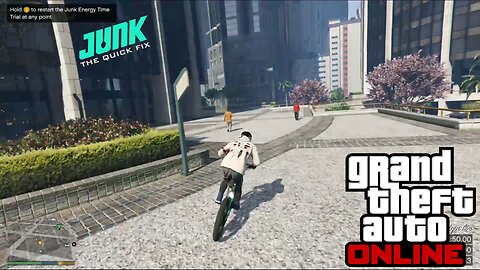 GTA Online Junk Energy Time Trials Pillbox Hill Attempt 2