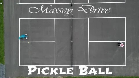 Massey Drive , Pickle Ball , Let the Game Begin !!