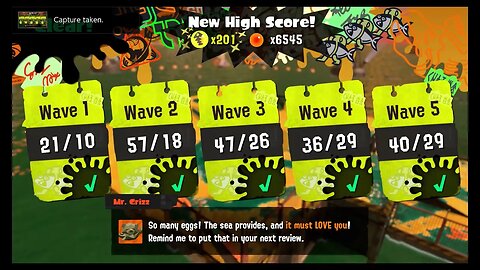 Splatoon 3 - Eggstra Work #2 (6/30/23, Gone Fission Hydroplant) - High Score 201 Eggs (Freelance)