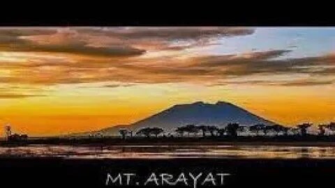 BMNT (Philippines Sun Rise) Begin Morning Nautical Twilight & Mt. Arayat - Clark Air Base Our Yard