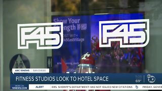 San Diego fitness studios look to hotel space during pandemic