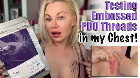 Testing Embossed PDO Threads in my Chest from Glamderma.com | Code Jessica10 Saves you Money!