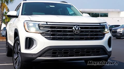 👉2024 VW ATLAS SE W/Tech -- Detailed Look -- Volkswagen Technology