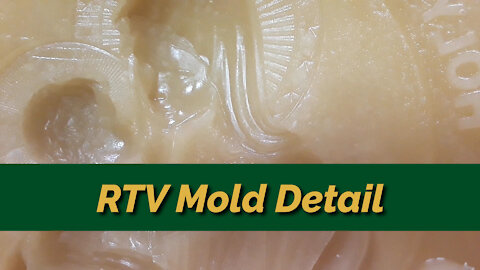 Detail Of A Rubber (RTV) Mold