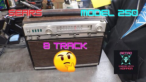 Sears 8 Track Model 250 / Lets See If We Can Get It Working