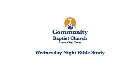 Bible Study for August 28, 2024