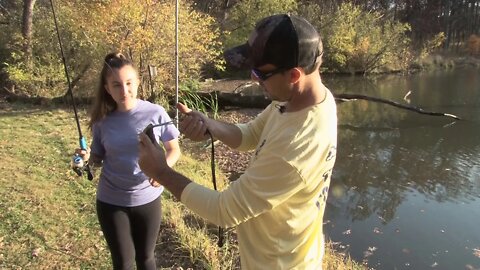 Evening Father/Daughter Fishing Trip