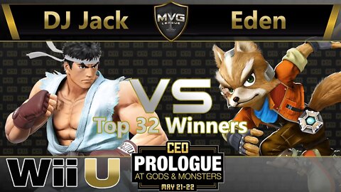 TGL|DJ Jack (Ryu) vs. Eden (Fox) - Top 32 Winners - CEO Prologue