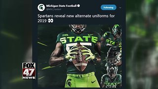 Spartan fans not thrilled about alternate jerseys