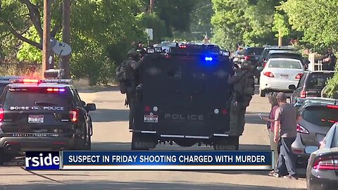 Boise Police: Suspect in Friday's Boise shooting being charged with murder